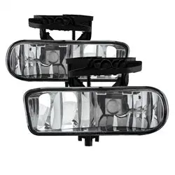 Spyder Auto Oem-Style Fog Light Kit – Clear Lens, Includes Bulbs (Pair, No Switch) 1