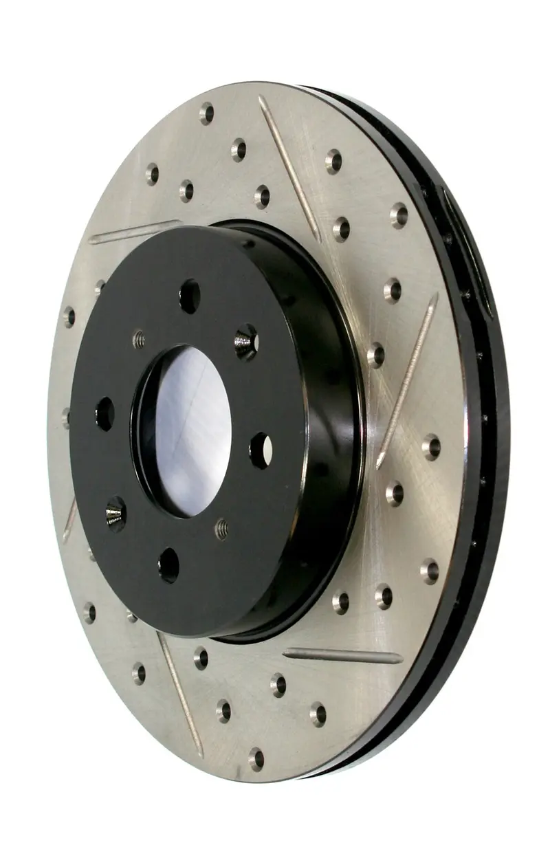 Stoptech Cryo-Treated Drilled & Slotted Rear Right Brake Rotor – Model 127.62105Cr 1