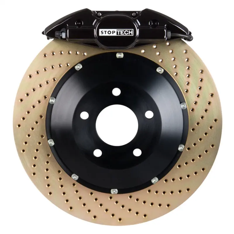Stoptech Rear Big Brake Kit – Two-Piece Slotted Rotors, Model 83.842.002G.54 1