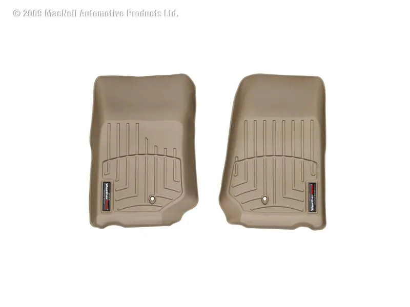 Weathertech 451051 Digitalfit Tan Front Floor Liners – Precision Trimmed 1
