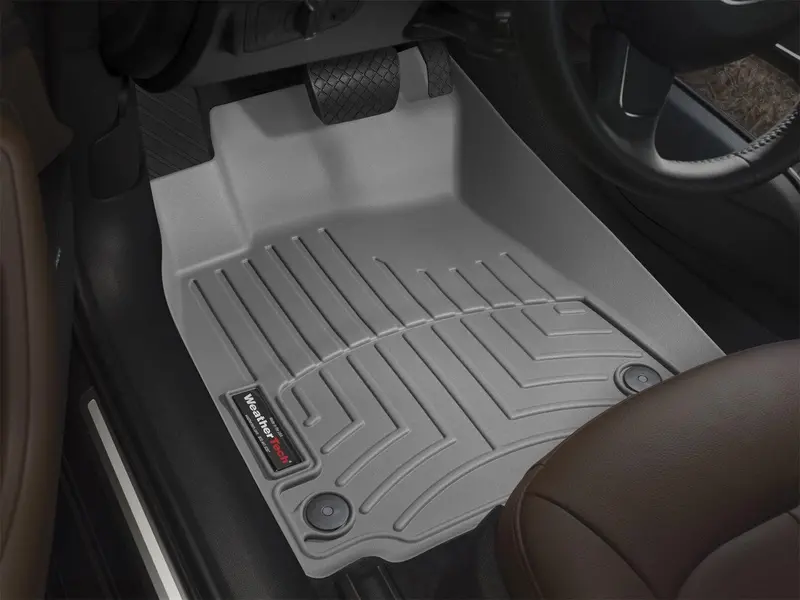 Weathertech 462451 Digitalfit Floor Liners – Gray Front-Row All-Weather Protection 1